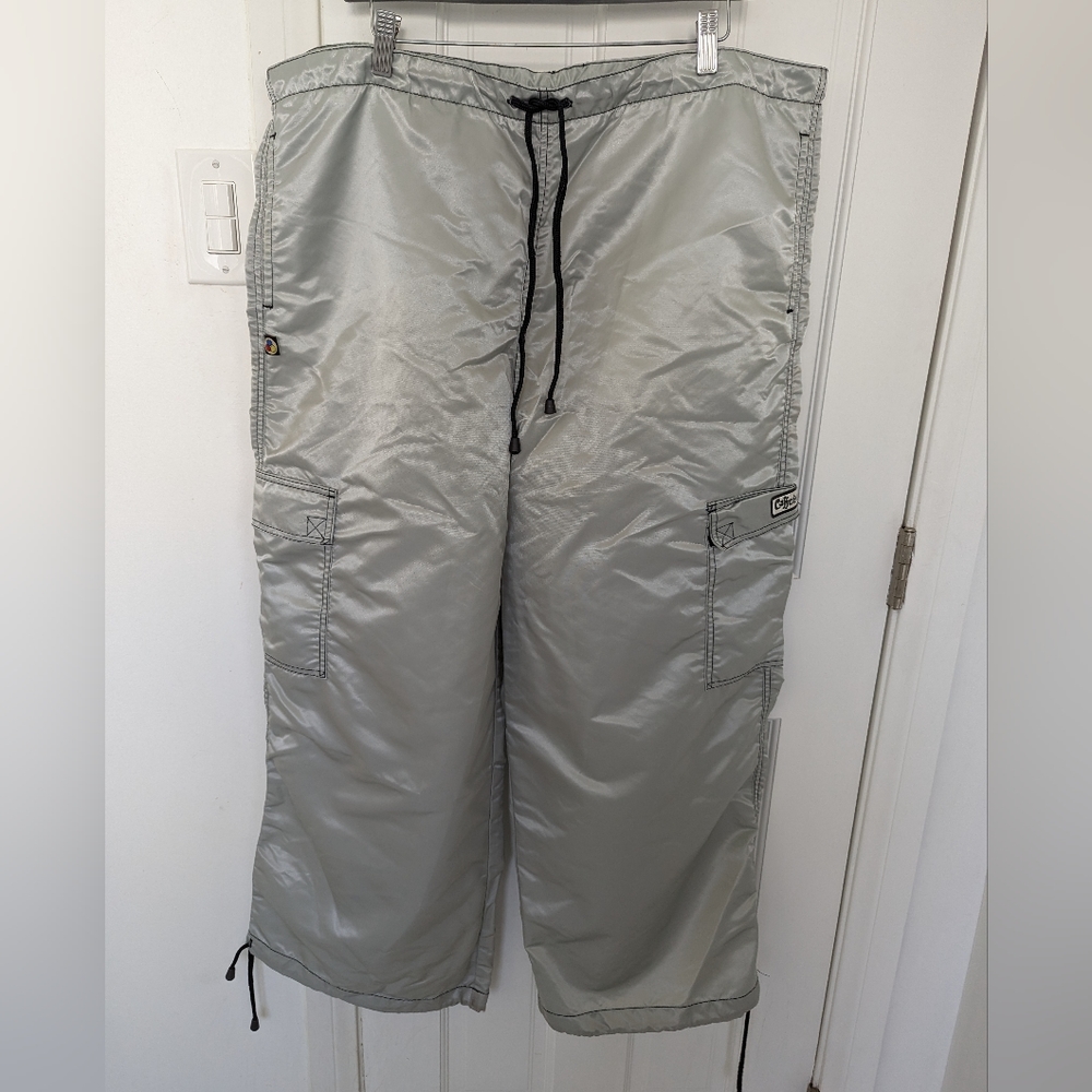 Silver Raver Cargo Drawing Pants vintage